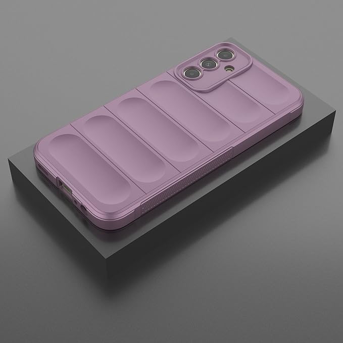 Funda Silicón Puffer Violeta