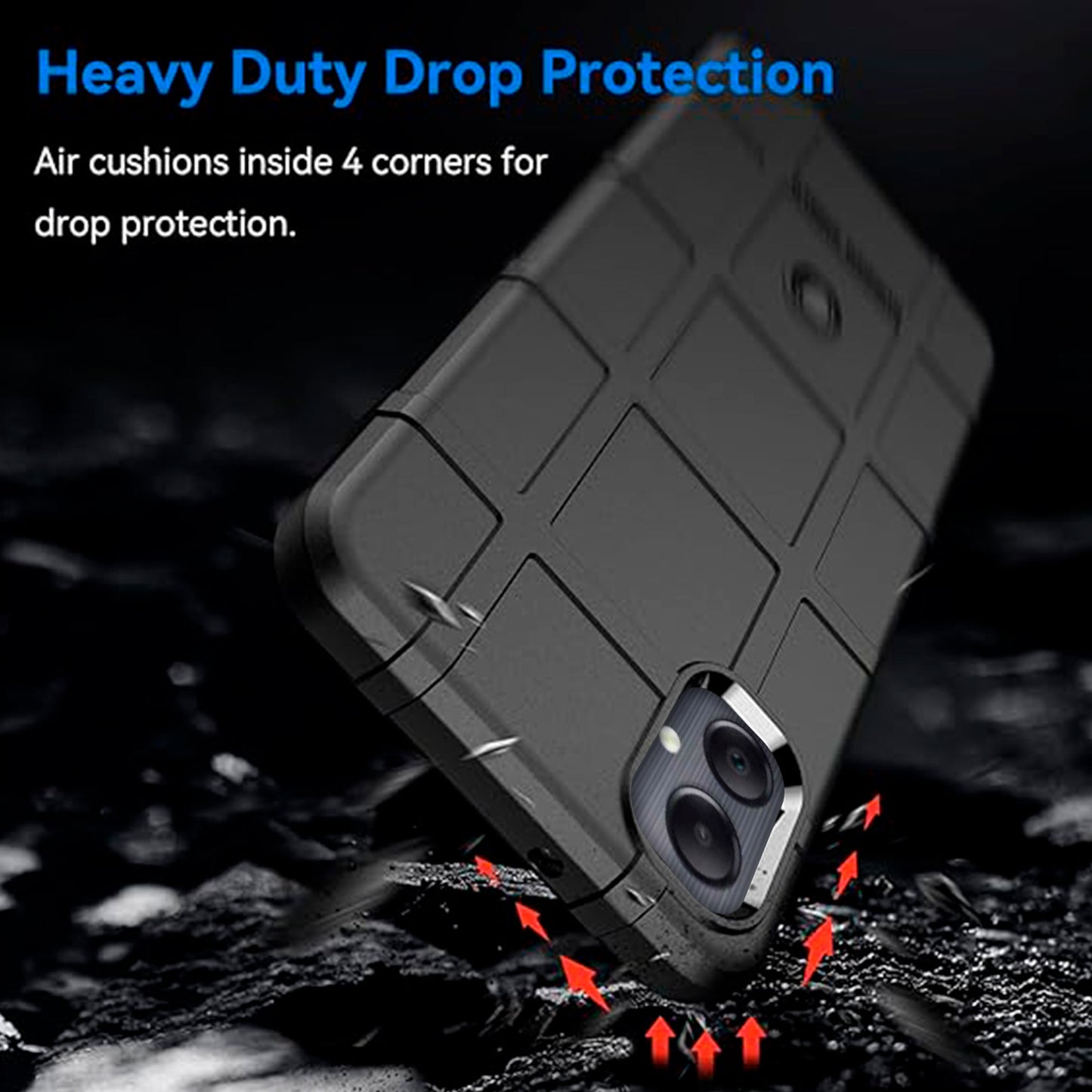 Funda Uso Rudo Rugged Negro