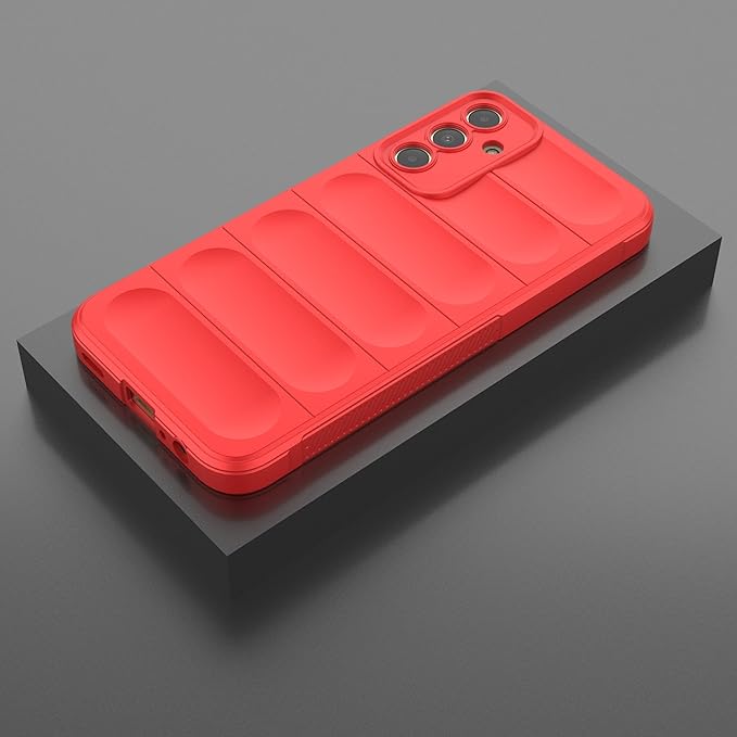 Funda Silicón Puffer Rojo