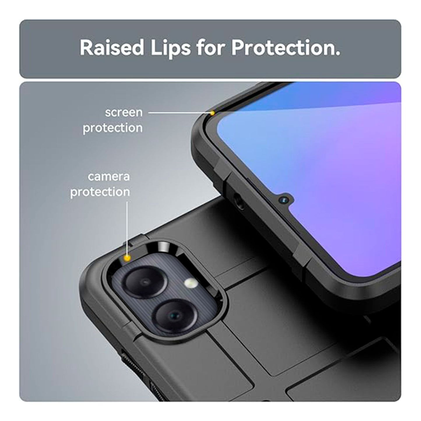 Funda Uso Rudo Rugged Negro