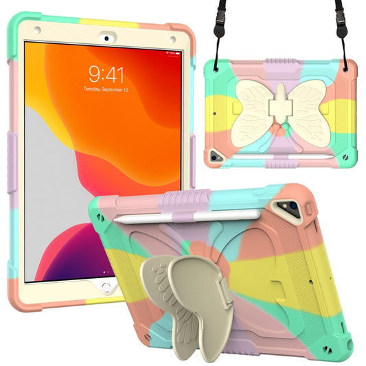Funda mariposa de uso rudo con correa para Ipad