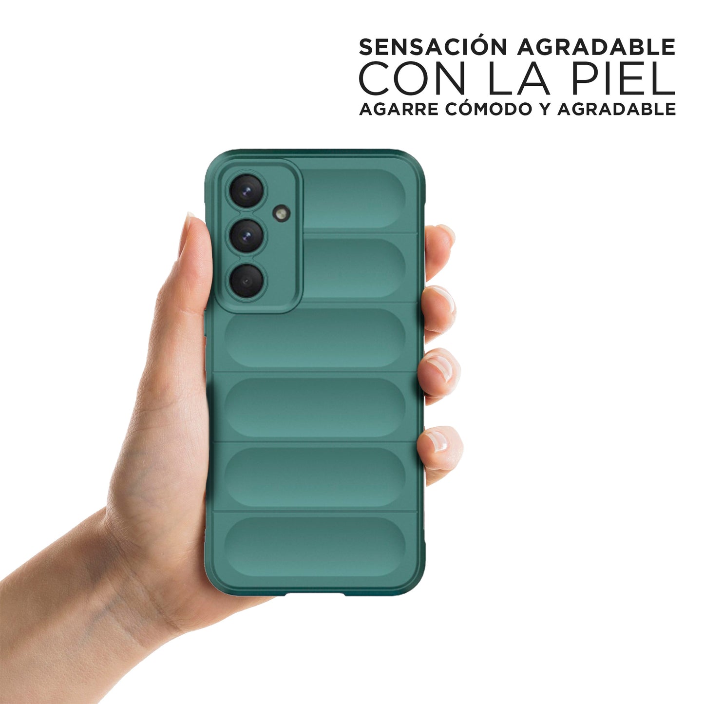 Funda Silicón Puffer Verde