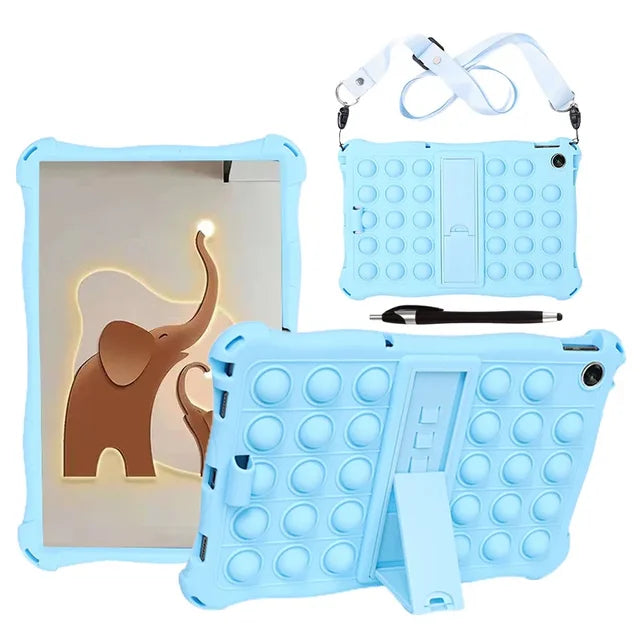 Funda de silicon pop up con correa y base para Ipad