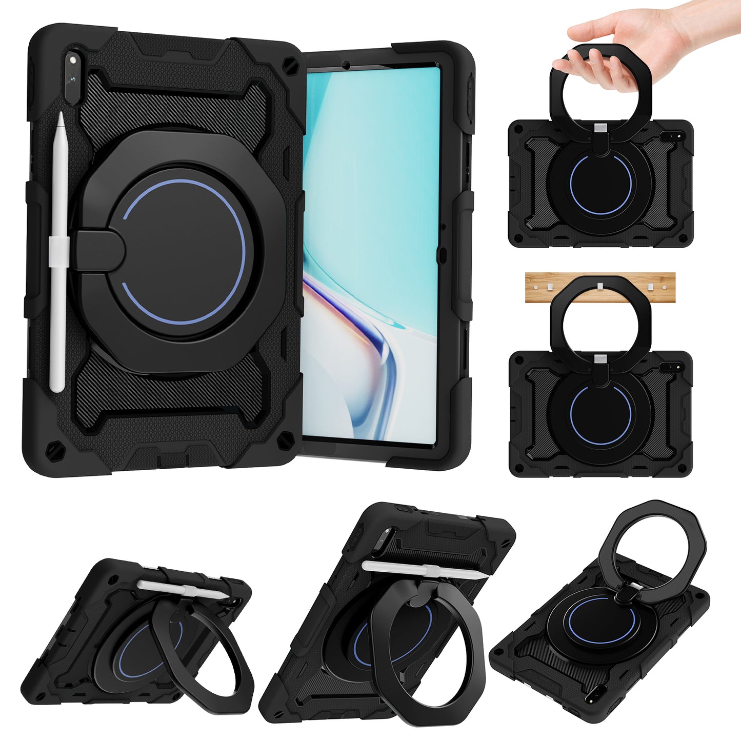 Funda con mango y correa para Galaxy Tab
