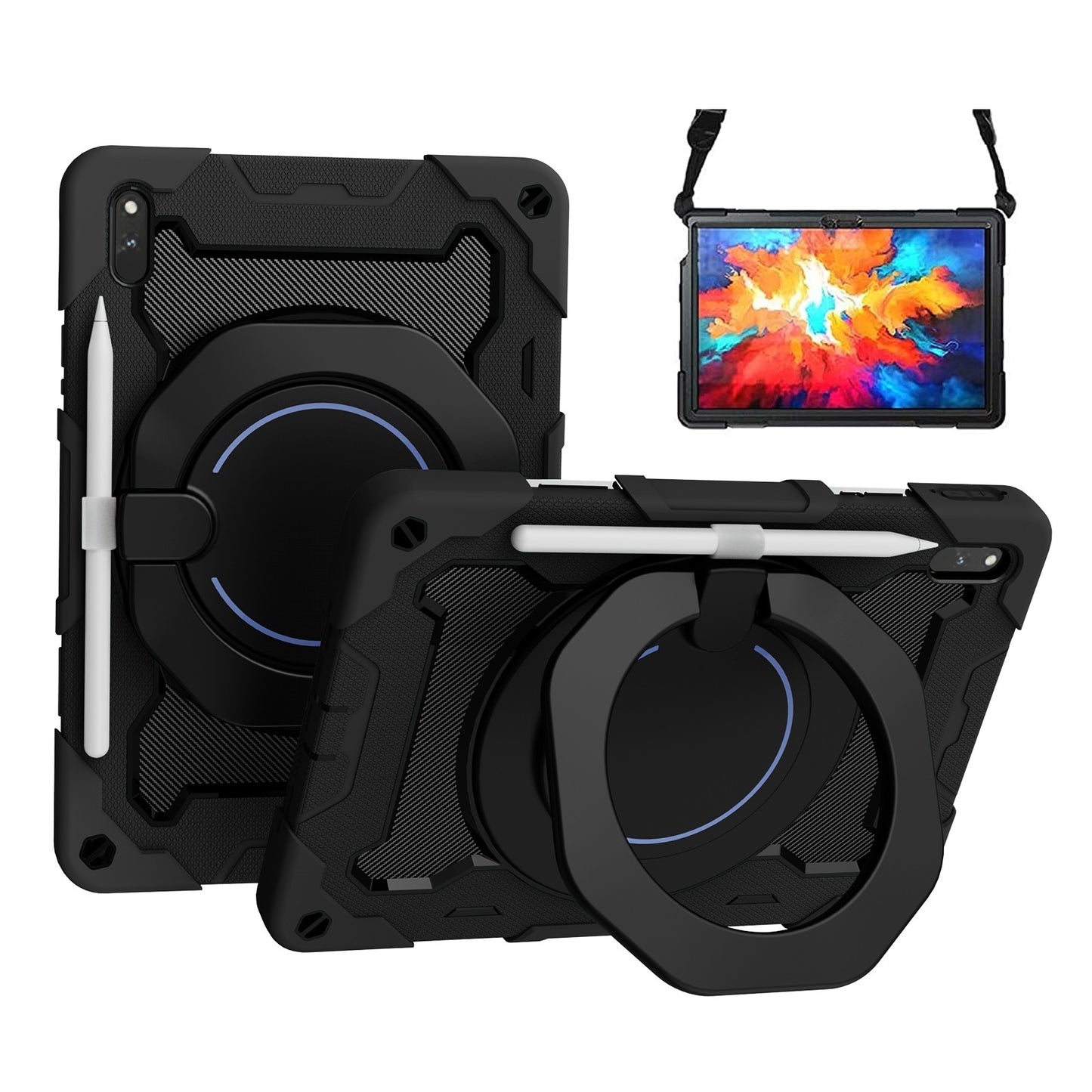 Funda con mango y correa para Galaxy Tab