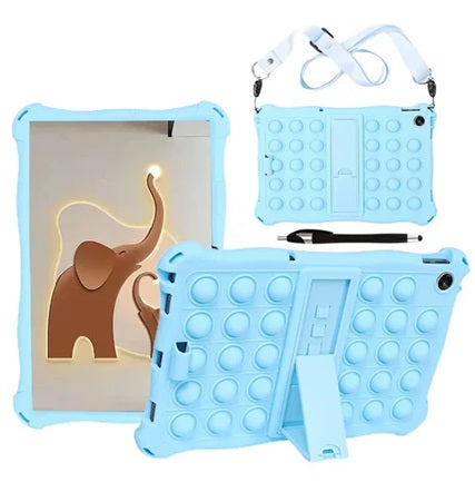 Funda de silicon pop up con correa y aro para Xiaomi