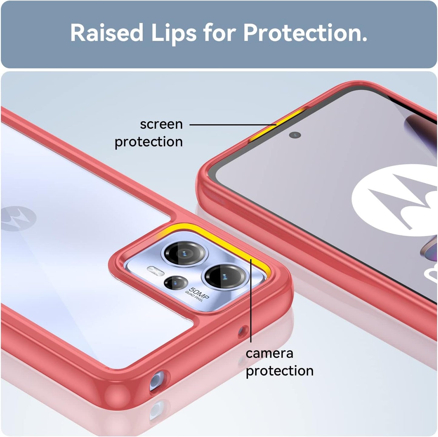 Funda TPU Bumper Rojo