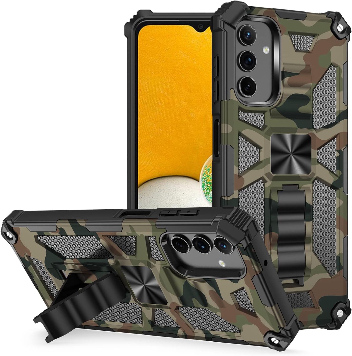 Funda uso rudo Camuflaje Verde