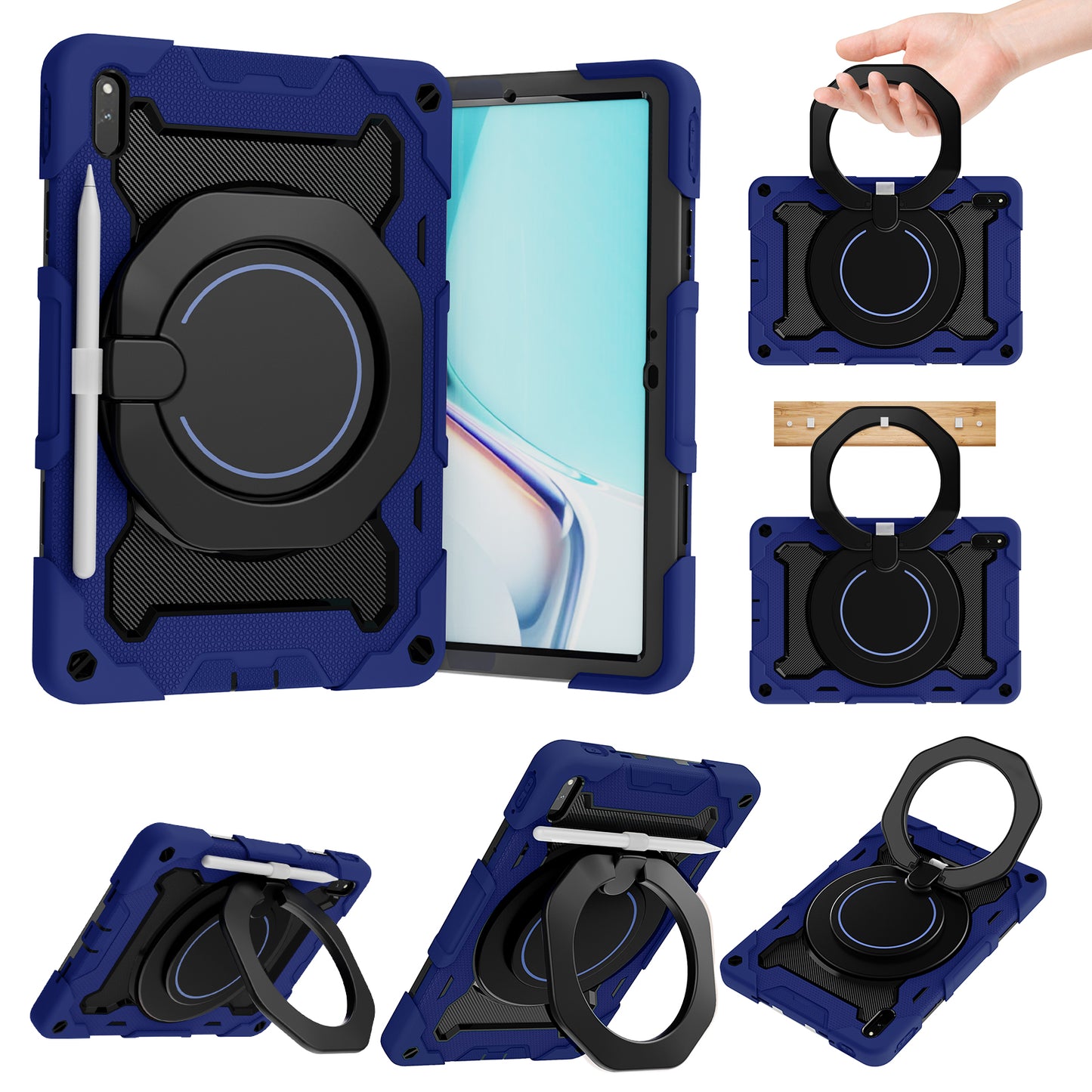 Funda con mango y correa para Huawei