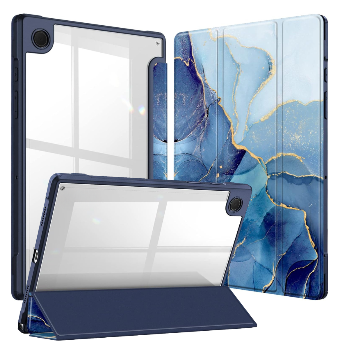 Funda smart diseño marmol para galaxy