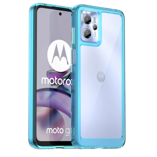 Funda TPU Bumper Azul