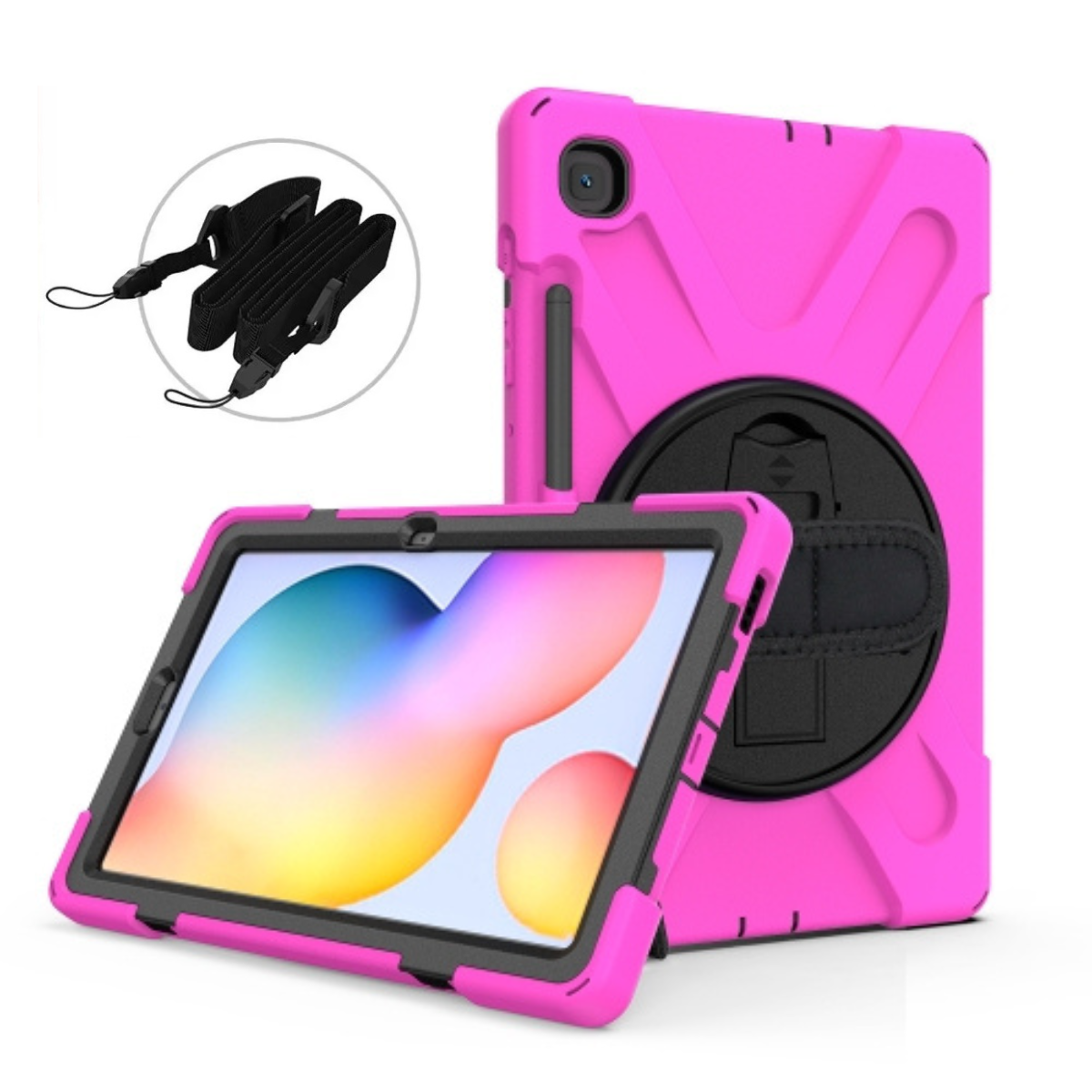 Funda rudo con correa para Ipad