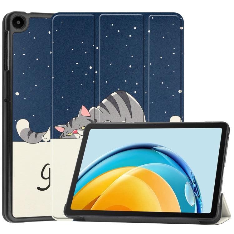Funda smart con diseño para tableta Huawei