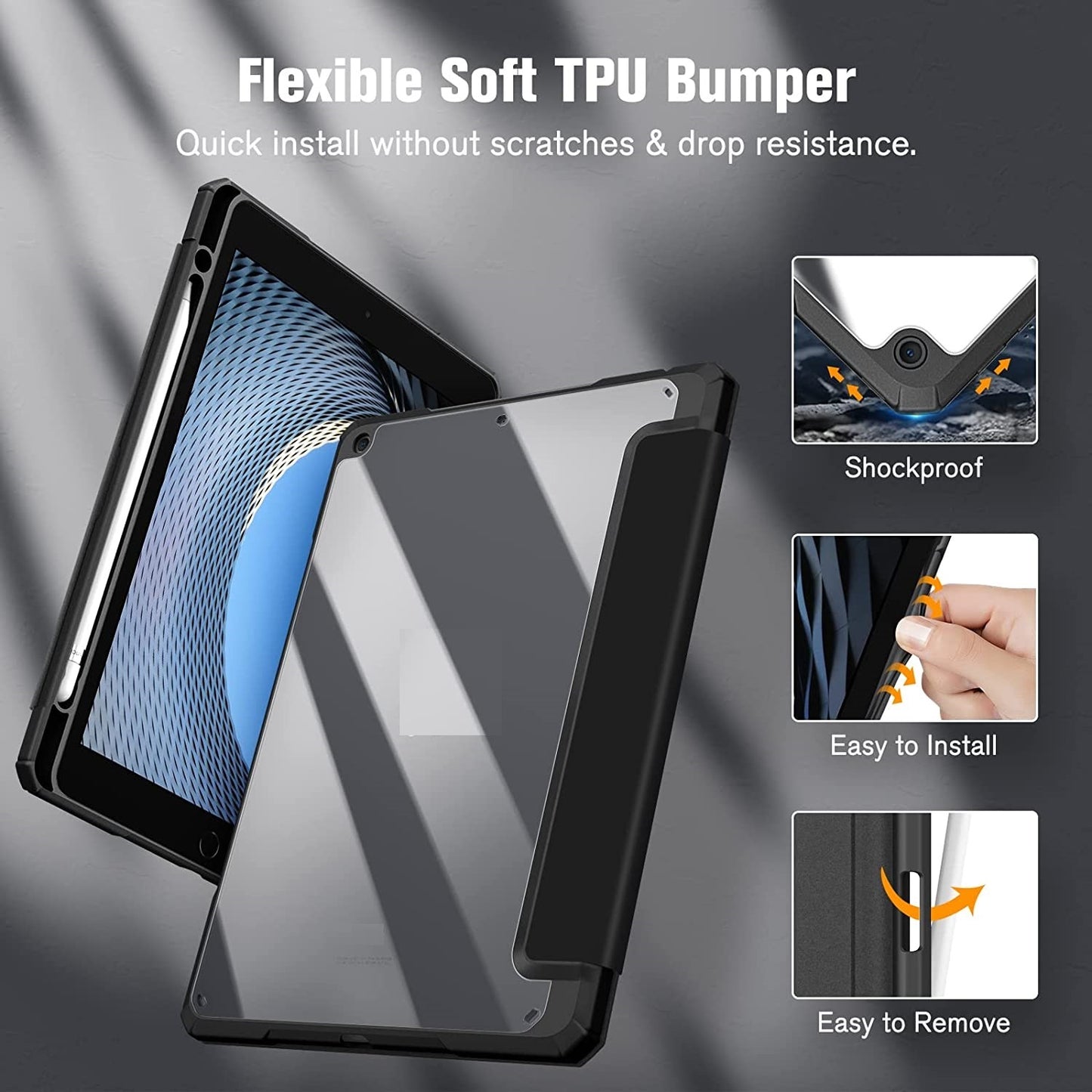 Funda smart híbrida para Galaxy Tab