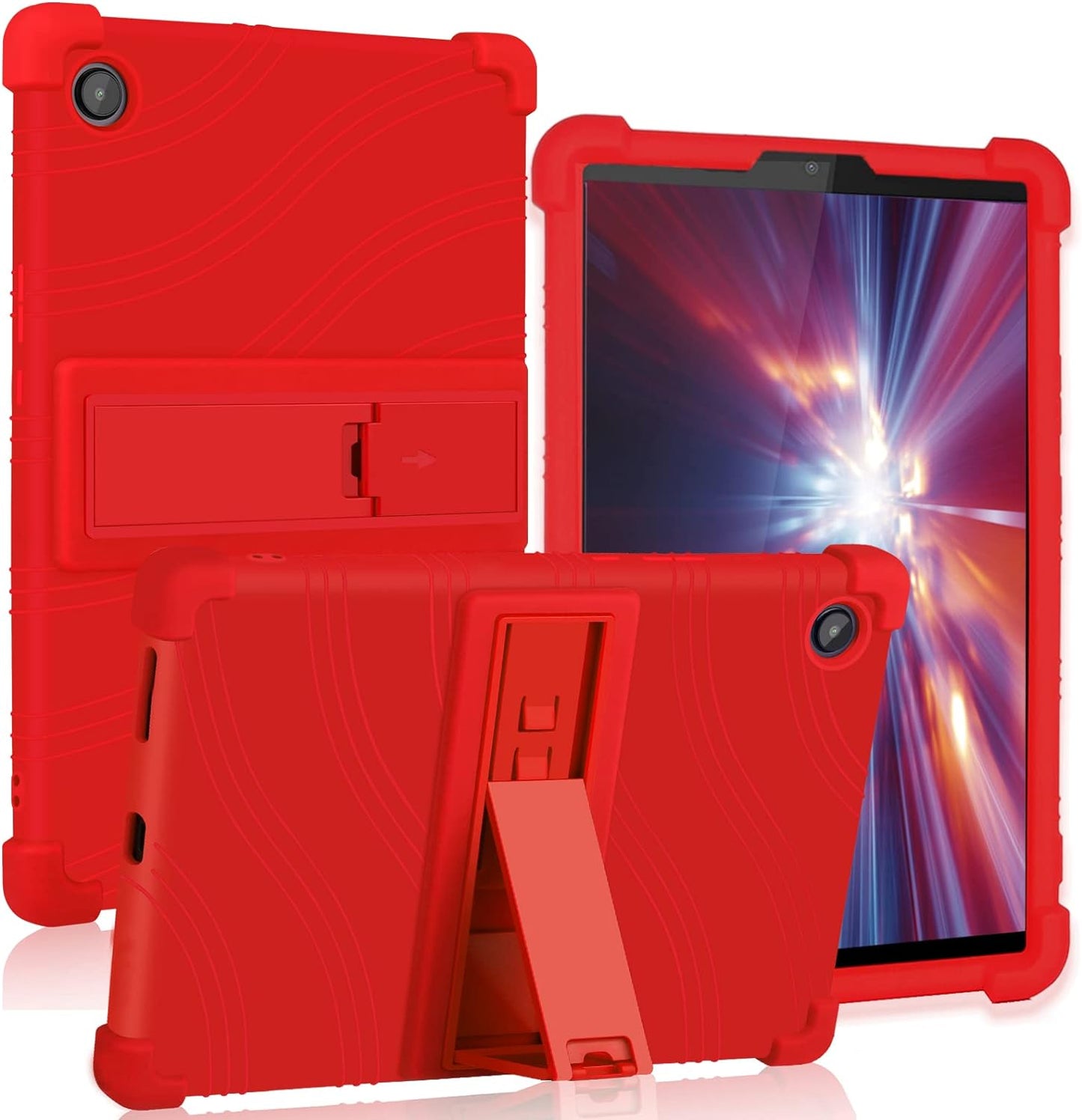 Funda de silicon con soporte para Huawei