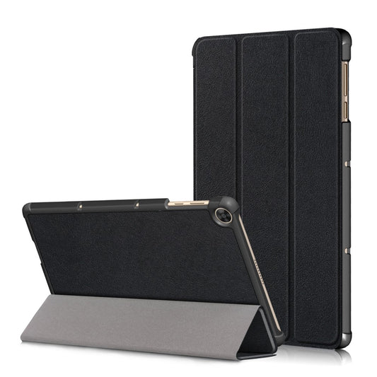 Funda smart color sólido para Huawei