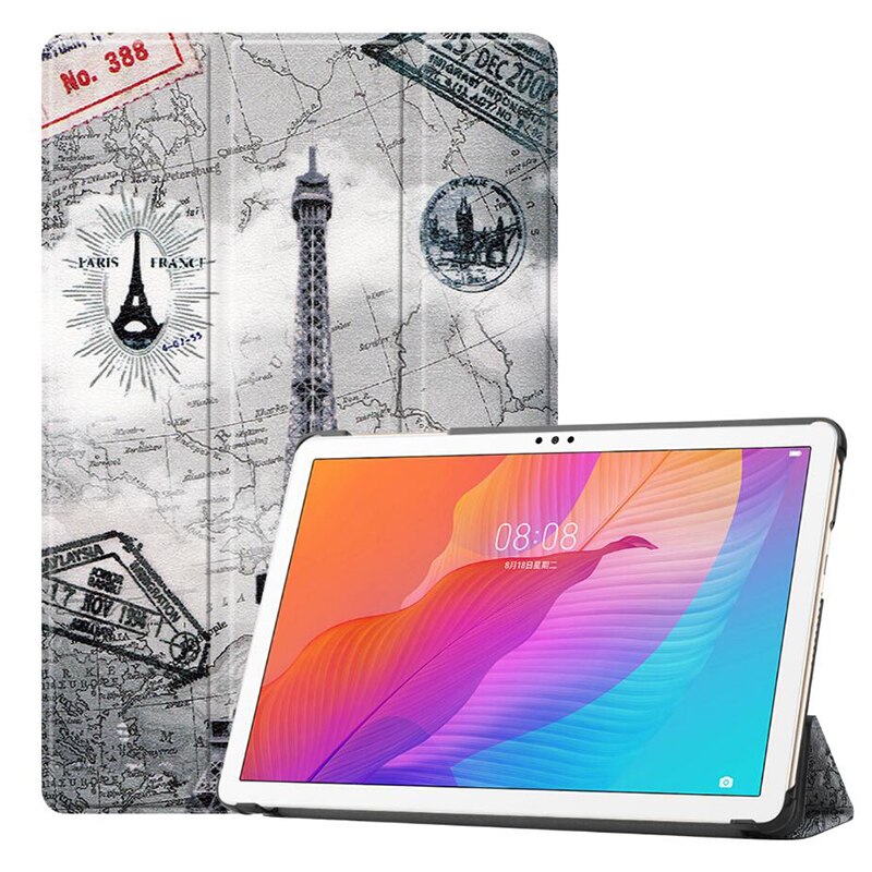 Funda smart con diseño para tableta Huawei