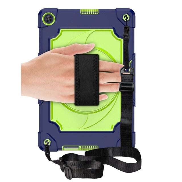 Funda rudo con correa para tableta Huawei