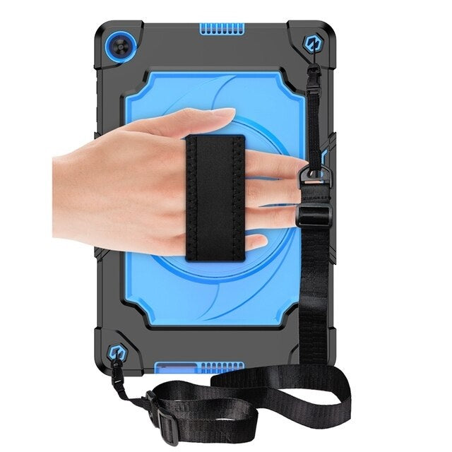 Funda rudo con correa para tableta Huawei